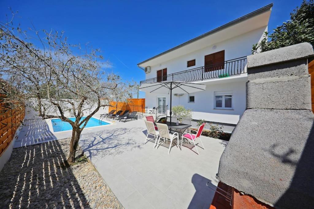 Luxury Apartment Petra With Private Pool Zára Kültér fotó