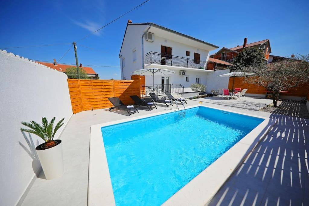 Luxury Apartment Petra With Private Pool Zára Kültér fotó