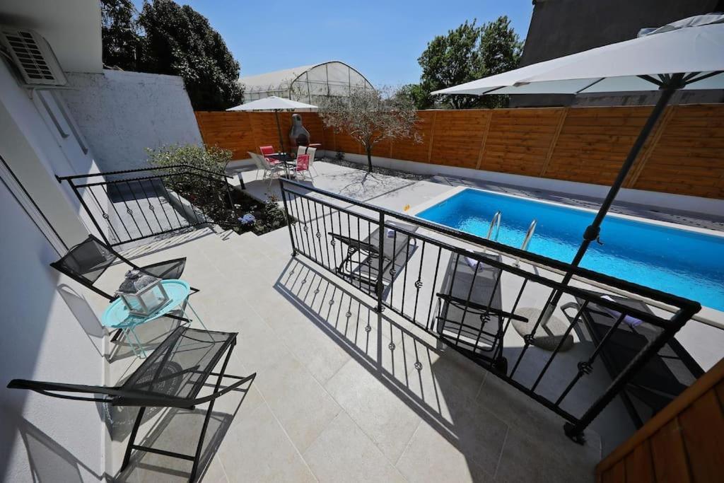 Luxury Apartment Petra With Private Pool Zára Kültér fotó