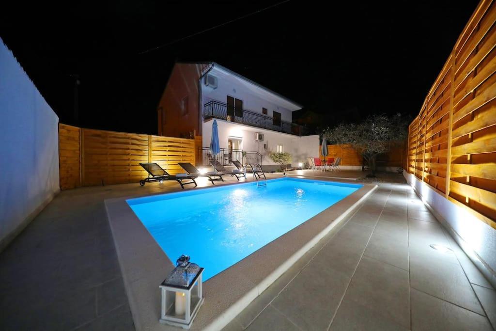 Luxury Apartment Petra With Private Pool Zára Kültér fotó